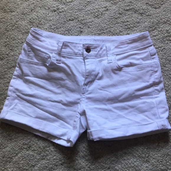 Pants - White denim shorts from Arizona Jean Co.